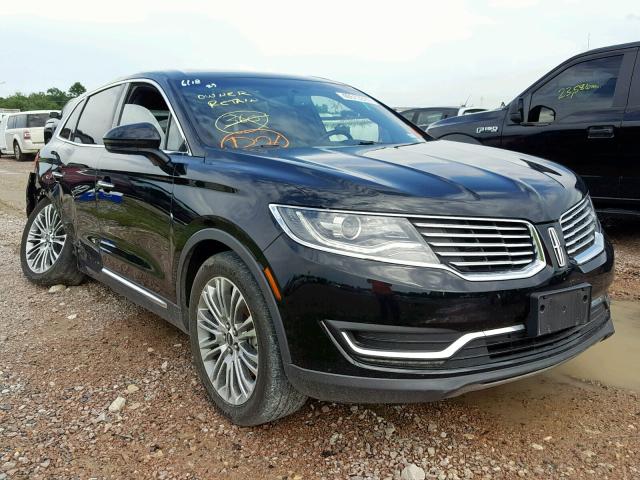 2LMPJ6LR1JBL23529 - 2018 LINCOLN MKX RESERV BLACK photo 1