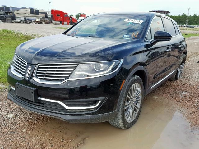 2LMPJ6LR1JBL23529 - 2018 LINCOLN MKX RESERV BLACK photo 2