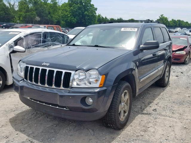 1J8HR58217C645298 - 2007 JEEP GRAND CHER GRAY photo 2