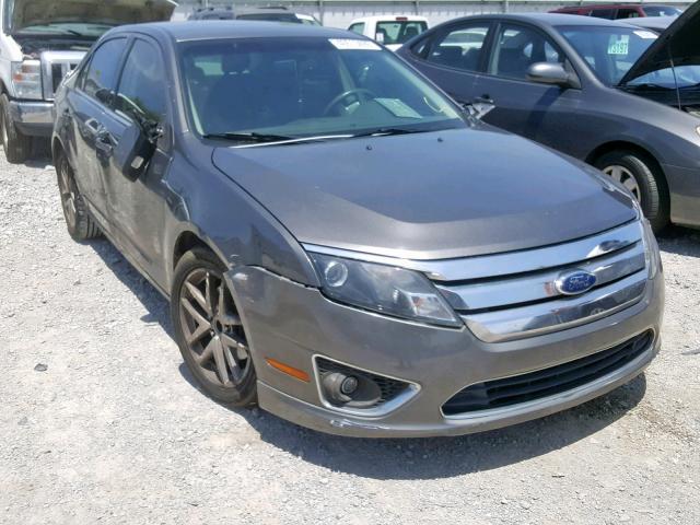 3FAHP0JA2BR261564 - 2011 FORD FUSION SEL GRAY photo 1