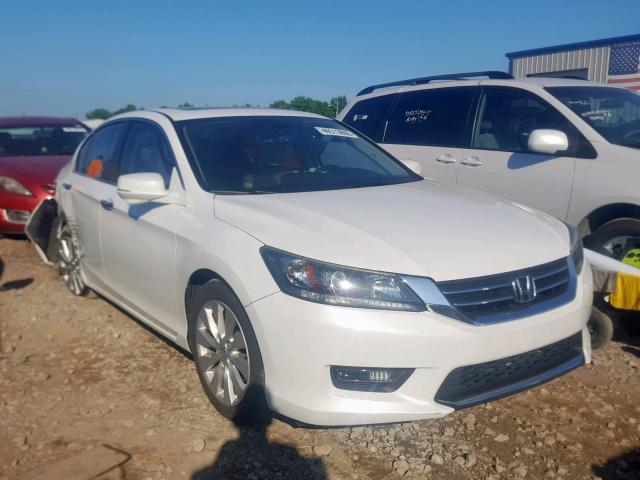 1HGCR2F84EA195146 - 2014 HONDA ACCORD EXL WHITE photo 1