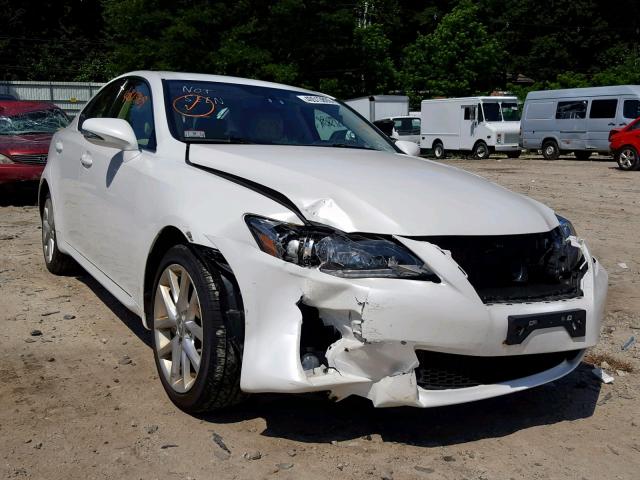 JTHCF5C20D5060938 - 2013 LEXUS IS 250 WHITE photo 1