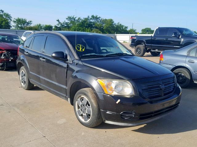 1B3HB28C28D536865 - 2008 DODGE CALIBER BLACK photo 1