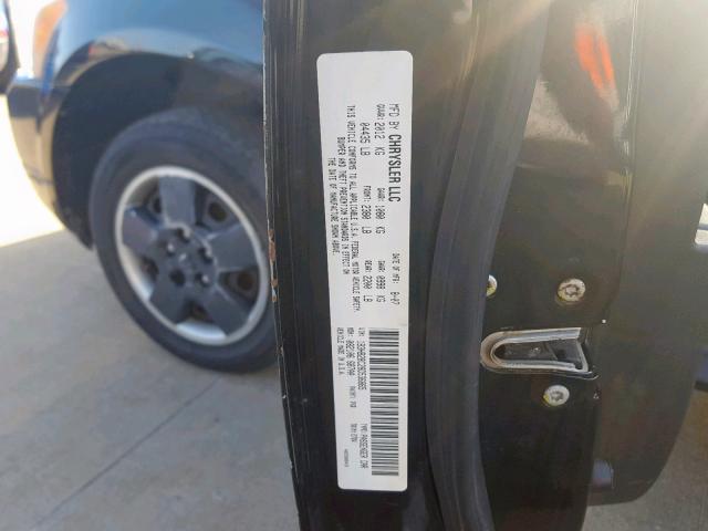 1B3HB28C28D536865 - 2008 DODGE CALIBER BLACK photo 10