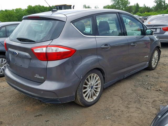 1FADP5BU3DL538065 - 2013 FORD C-MAX SEL GRAY photo 4