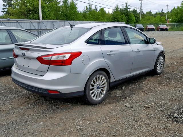 1FAHP3J27CL133119 - 2012 FORD FOCUS TITA SILVER photo 4