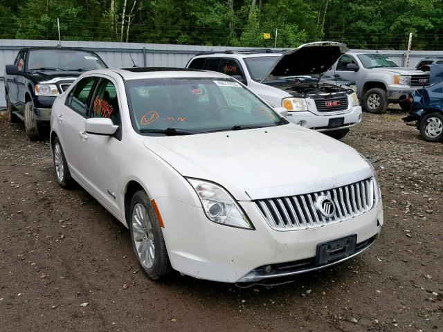 3MEDM0L39AR607252 - 2010 MERCURY MILAN HYBR WHITE photo 1