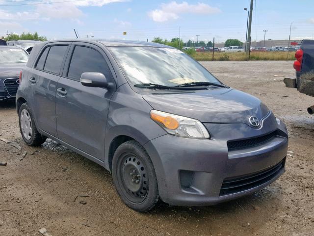 JTKKUPB49E1042344 - 2014 TOYOTA SCION XD GRAY photo 1