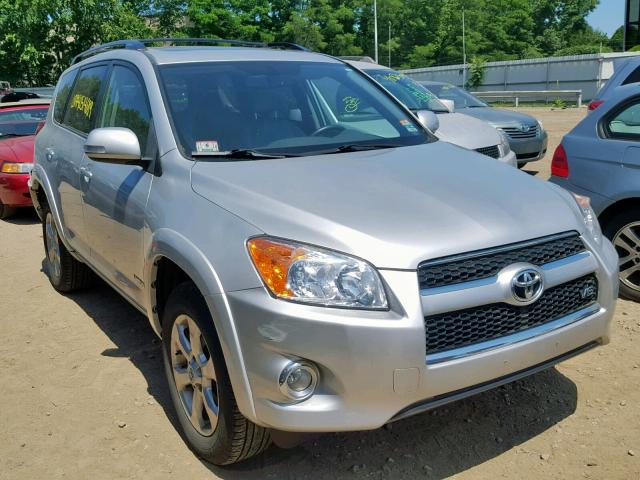 2T3DK4DV7AW015407 - 2010 TOYOTA RAV4 LIMIT SILVER photo 1