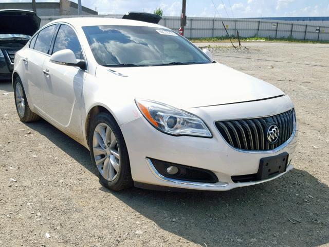 2G4GN5EX8E9248962 - 2014 BUICK REGAL PREM WHITE photo 1