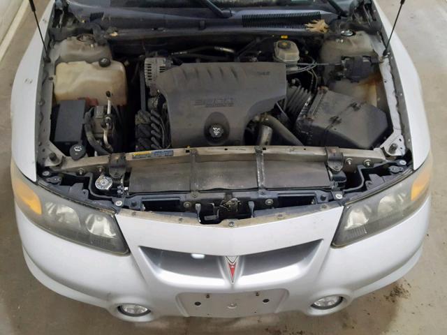 1G2HY52K434161296 - 2003 PONTIAC BONNEVILLE SILVER photo 7