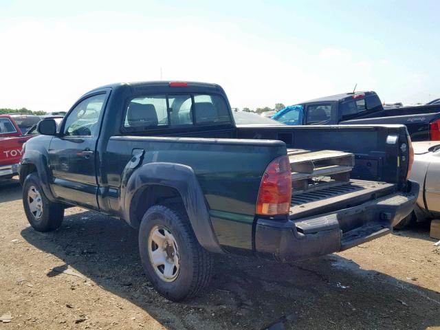 5TFPX4EN1CX008335 - 2012 TOYOTA TACOMA GREEN photo 3