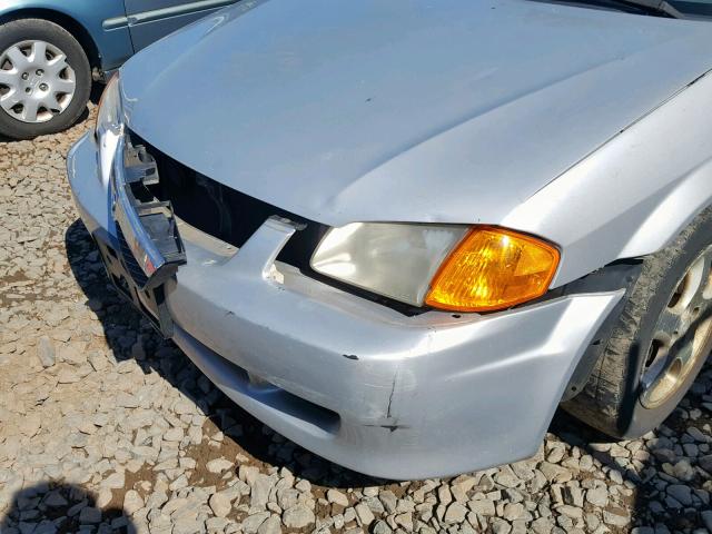 JM1BJ2215Y0285491 - 2000 MAZDA PROTEGE ES 银色 照片 9