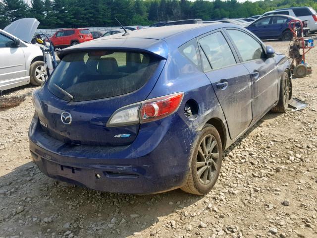 JM1BL1M75C1611282 - 2012 MAZDA 3 I BLUE photo 4