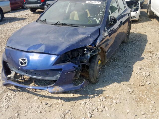 JM1BL1M75C1611282 - 2012 MAZDA 3 I BLUE photo 9