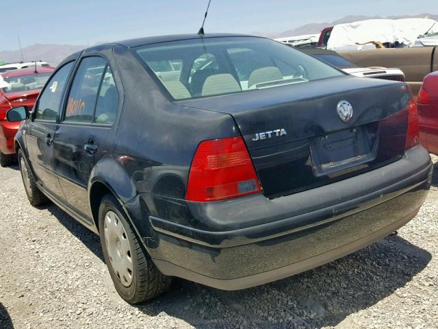 3VWRS29M31M005210 - 2001 VOLKSWAGEN JETTA GL BLACK photo 3