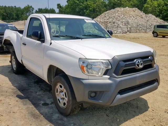 5TFNX4CN3CX014552 - 2012 TOYOTA TACOMA WHITE photo 1