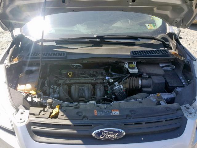 1FMCU0F75FUC21404 - 2015 FORD ESCAPE S SILVER photo 7