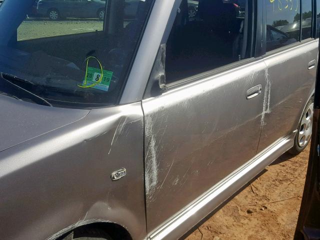 JTLKT324250196875 - 2005 TOYOTA SCION XB 灰色 照片 9