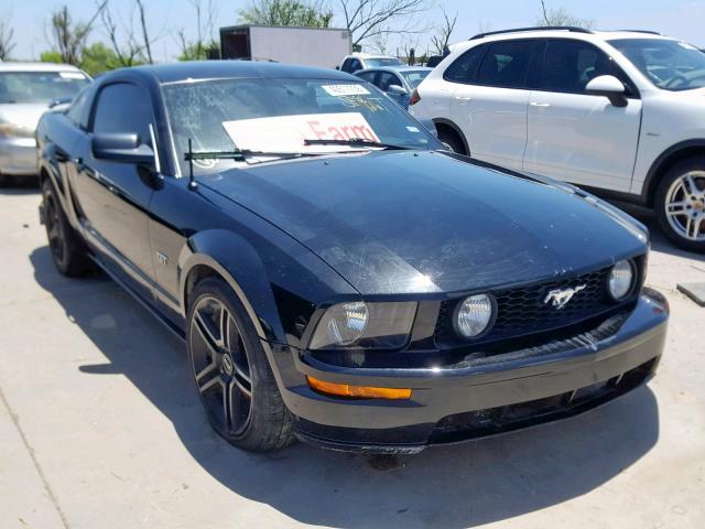 1ZVFT82H265148694 - 2006 FORD MUSTANG GT BLACK photo 1