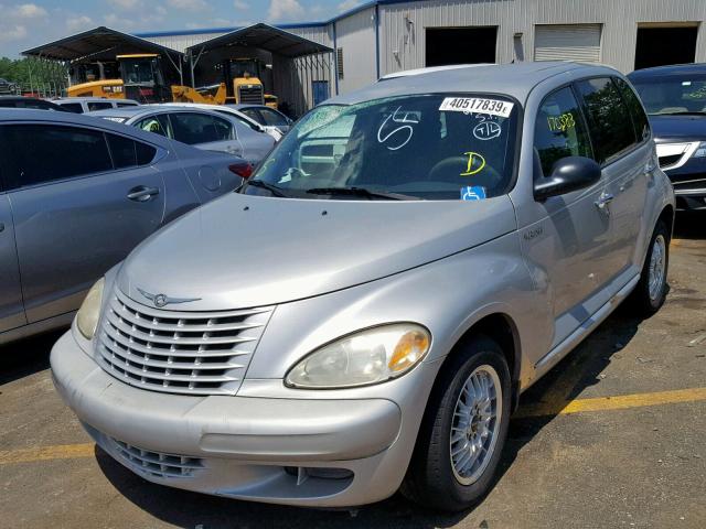 3C4FY48B34T308787 - 2004 CHRYSLER PT CRUISER SILVER photo 2