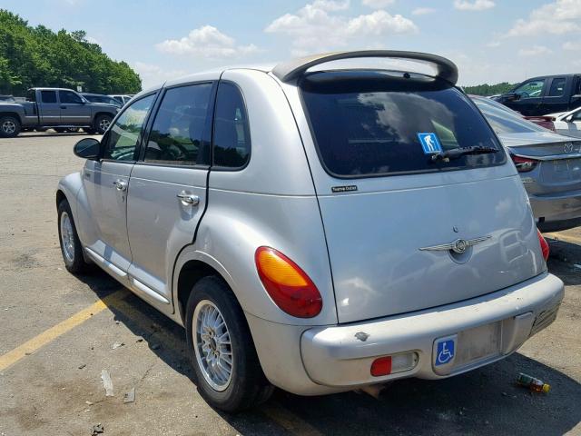 3C4FY48B34T308787 - 2004 CHRYSLER PT CRUISER SILVER photo 3