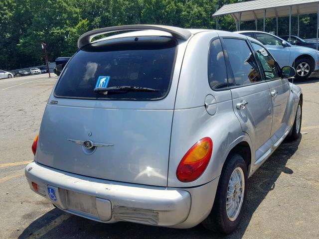 3C4FY48B34T308787 - 2004 CHRYSLER PT CRUISER SILVER photo 4