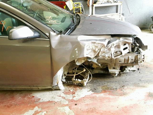 1G1ZE5EB6AF238698 - 2010 CHEVROLET MALIBU LTZ 灰色 照片 9