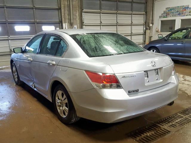 1HGCP26408A165990 - 2008 HONDA ACCORD LXP SILVER photo 3