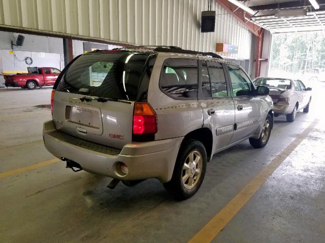 1GKDT13S822115811 - 2002 GMC ENVOY SILVER photo 4