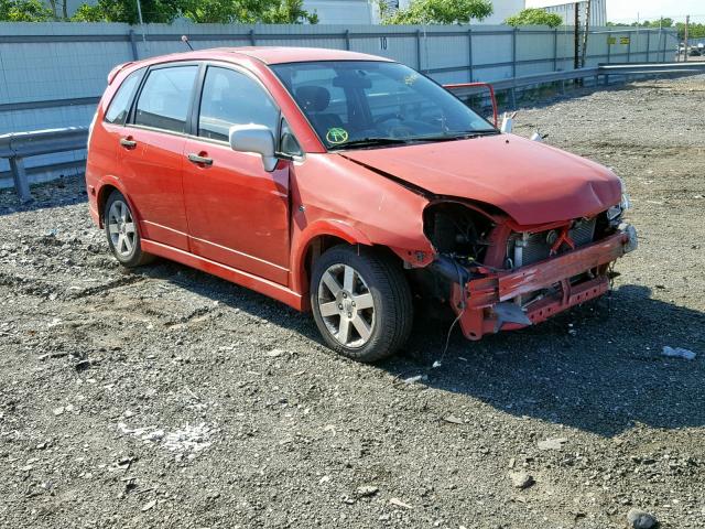 JS2RD62H865350222 - 2006 SUZUKI AERIO RED photo 1