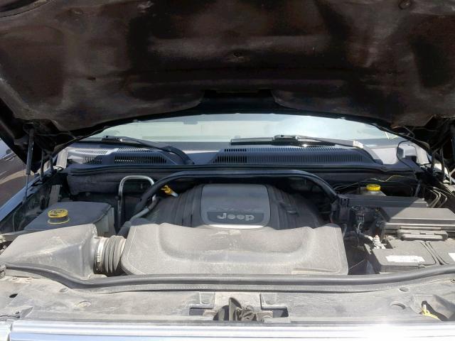 1J8HG58296C119859 - 2006 JEEP COMMANDER BLACK photo 7