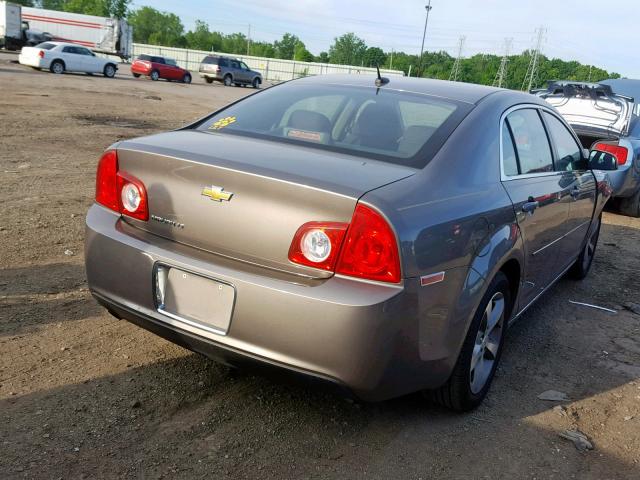 1G1ZC5E14BF152658 - 2011 CHEVROLET MALIBU 1LT 棕色 照片 4