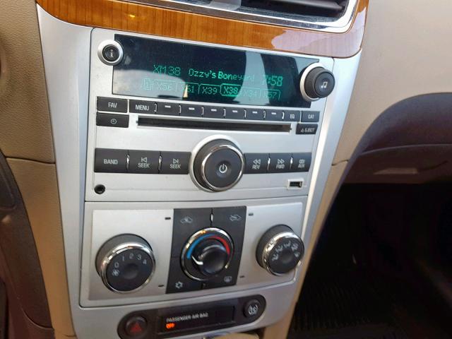 1G1ZC5E14BF152658 - 2011 CHEVROLET MALIBU 1LT 棕色 照片 9