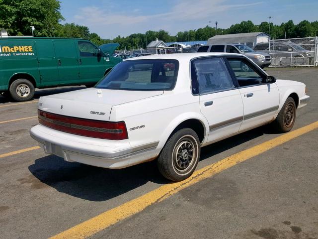 1G4AG55M0R6440282 - 1994 BUICK CENTURY SP WHITE photo 4