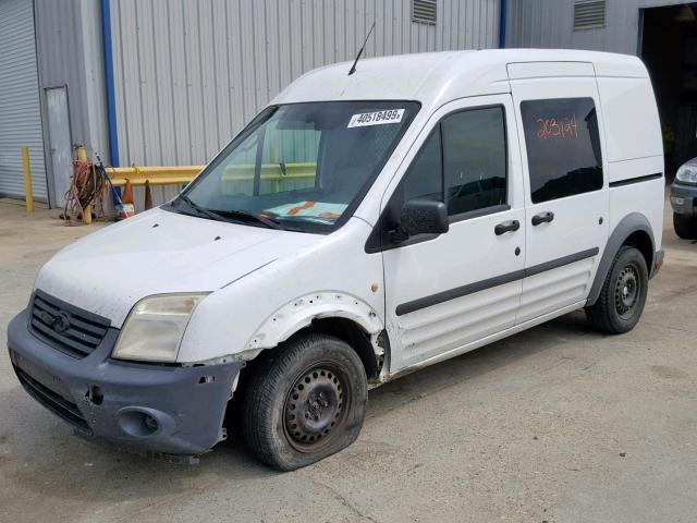 NM0LS6AN8DT134809 - 2013 FORD TRANSIT CO WHITE photo 2