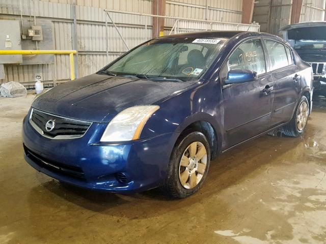 3N1AB6AP1AL682875 - 2010 NISSAN SENTRA 2.0 BLUE photo 2