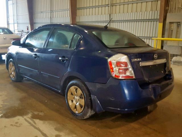 3N1AB6AP1AL682875 - 2010 NISSAN SENTRA 2.0 BLUE photo 3