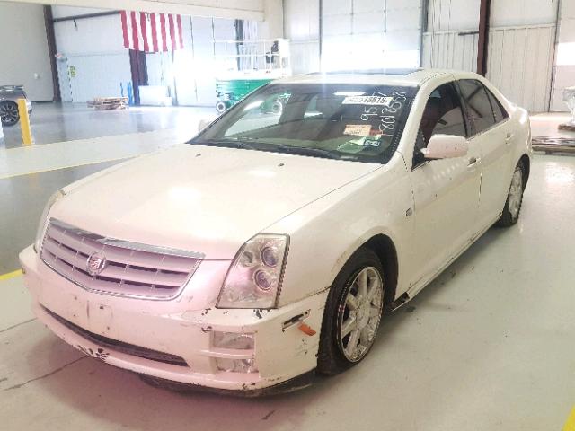 1G6DW677860120839 - 2006 CADILLAC STS WHITE photo 2