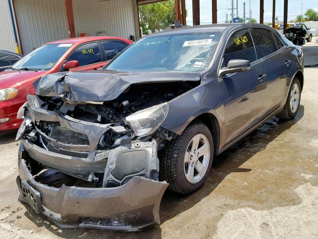 1G11C5SAXDF334675 - 2013 CHEVROLET MALIBU 1LT 灰色 照片 2