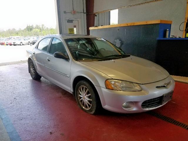 1C3EL56U31N648672 - 2001 CHRYSLER SEBRING LX SILVER photo 1