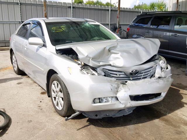 4T1BE46K07U195204 - 2007 TOYOTA CAMRY NEW SILVER photo 1