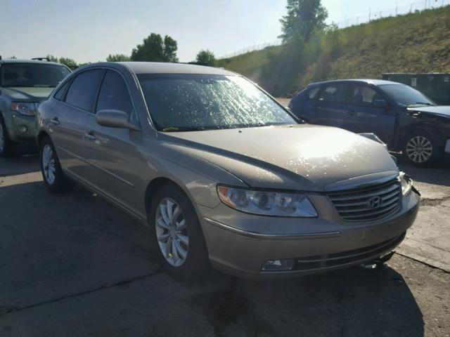 KMHFC46D78A320582 - 2008 HYUNDAI AZERA GLS GOLD photo 1