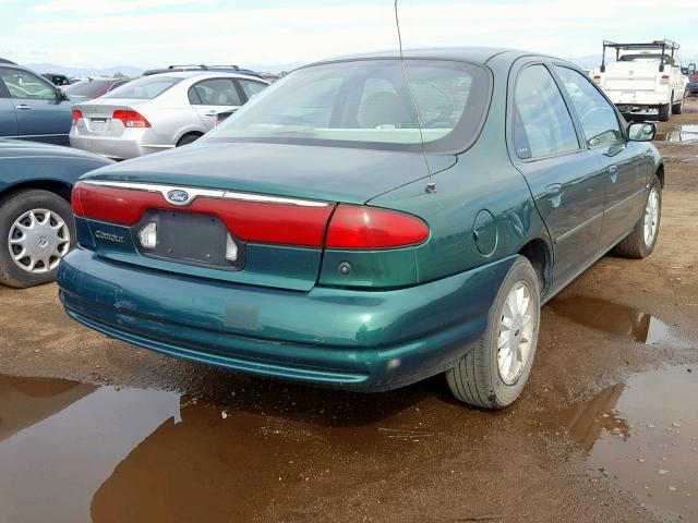 1FAFP663XXK152155 - 1999 FORD CONTOUR SE GREEN photo 4