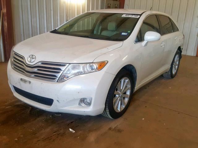 4T3ZA3BB4AU034931 - 2010 TOYOTA VENZA WHITE photo 2