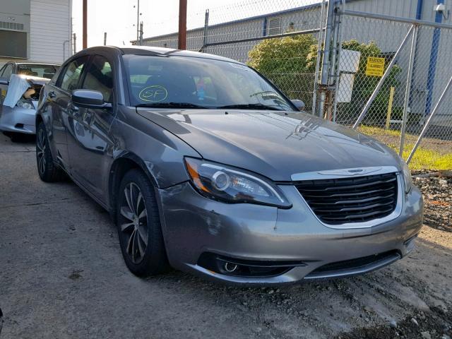 1C3CCBBB2DN505274 - 2013 CHRYSLER 200 TOURIN GRAY photo 1