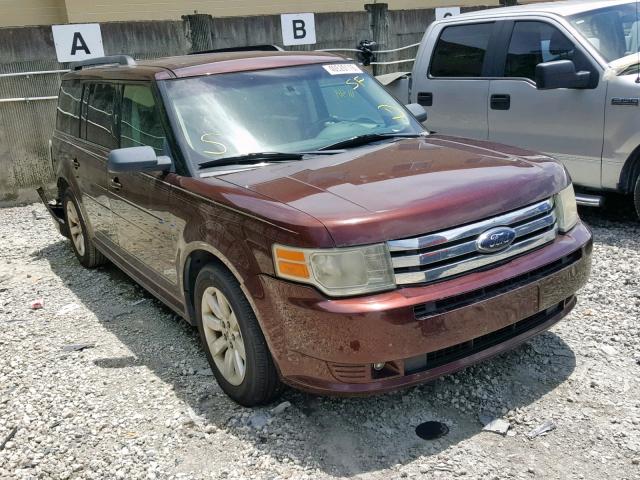 2FMDK51C59BA08328 - 2009 FORD FLEX SE RED photo 1