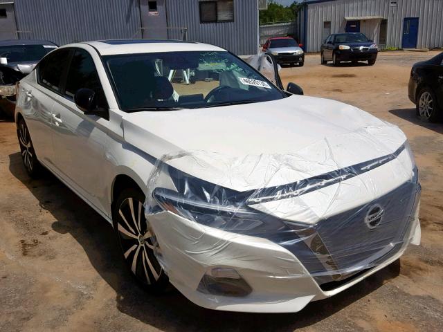 1N4BL4CV6KC195205 - 2019 NISSAN ALTIMA SR WHITE photo 1