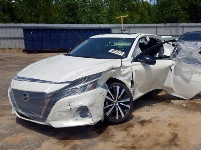 1N4BL4CV6KC195205 - 2019 NISSAN ALTIMA SR WHITE photo 2