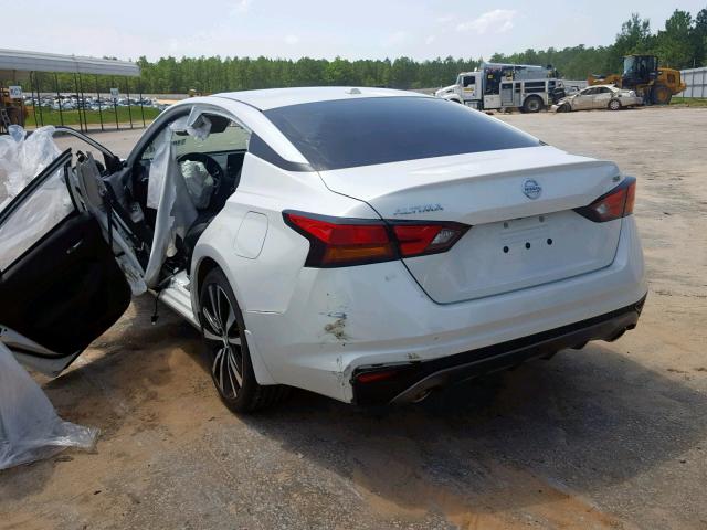 1N4BL4CV6KC195205 - 2019 NISSAN ALTIMA SR WHITE photo 3